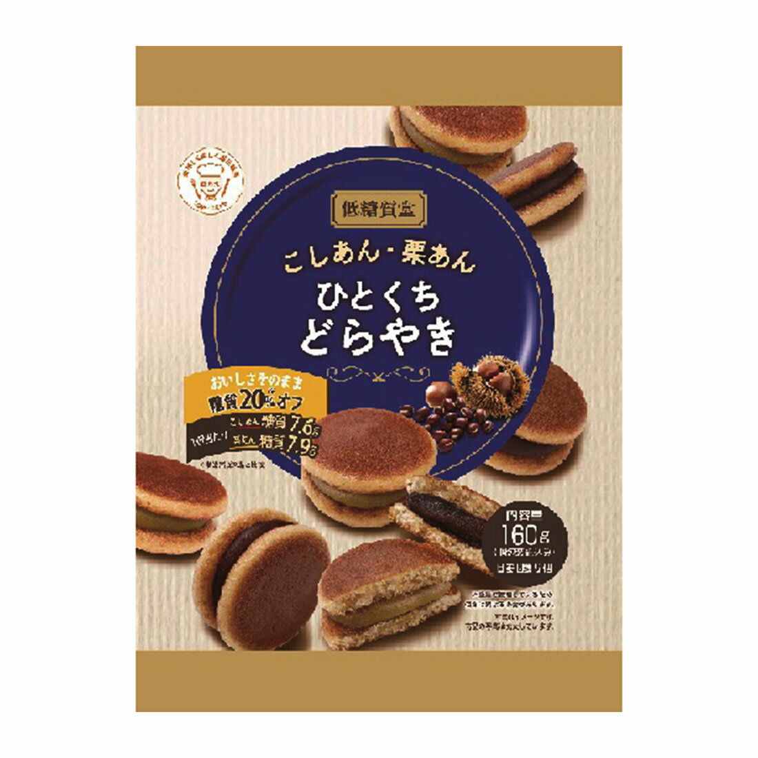 低糖質堂 こしあん・栗あん ひとくちどらやき｜西友ネットスーパー