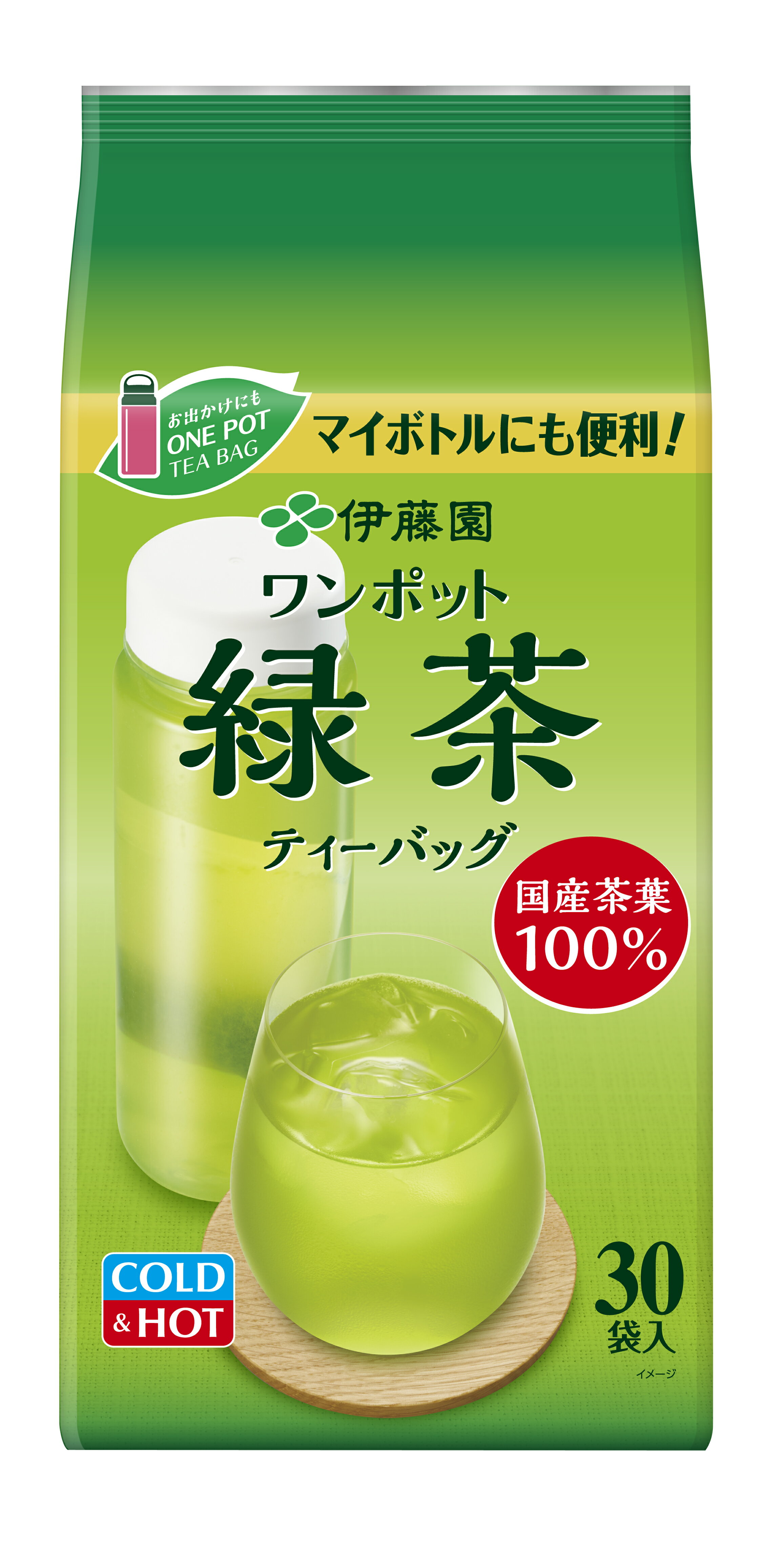 伊藤園 ワンポットエコティーバッグ抹茶入り緑茶｜東武ストアネット